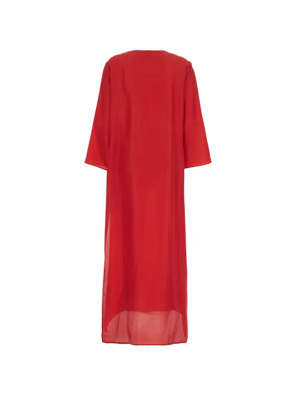  P.a.r.o.s.h. V-neck Maxi Dress - Red 