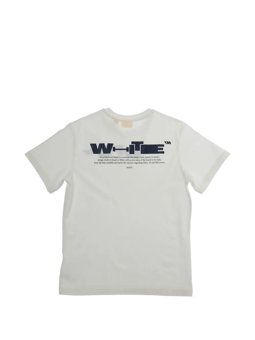  Off-white Kids Crew-neck T-shirt 