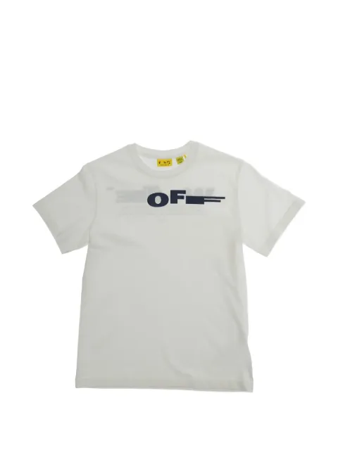 Off-White Kids تيشيرت برقبة مستديرة