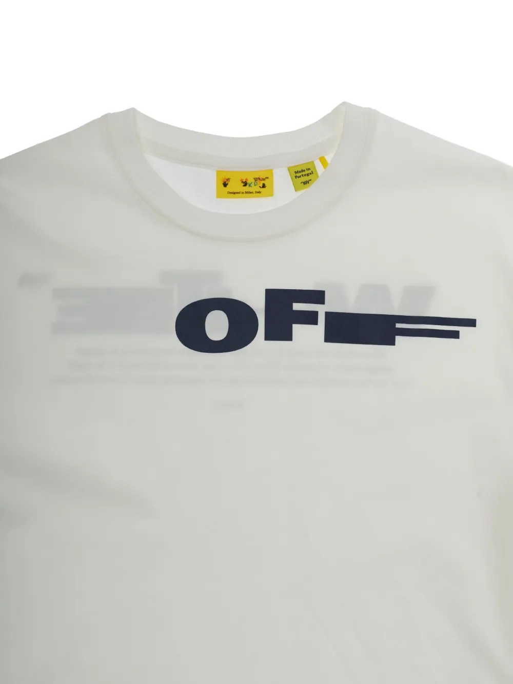  Off-white Kids Crew-neck T-shirt 