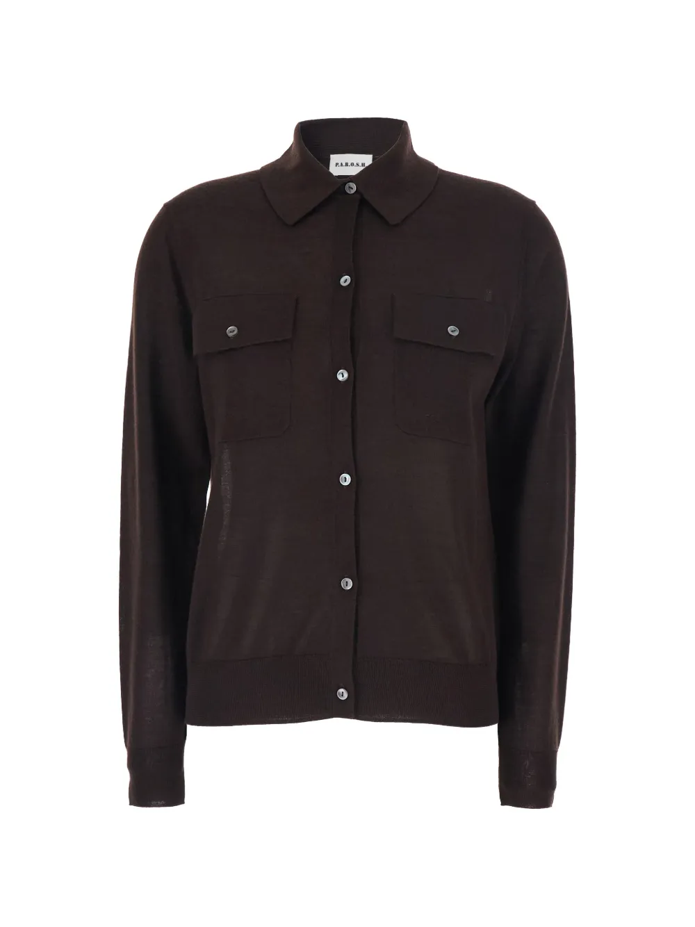 P.A.R.O.S.H. chest-pockets cardigan - Brown