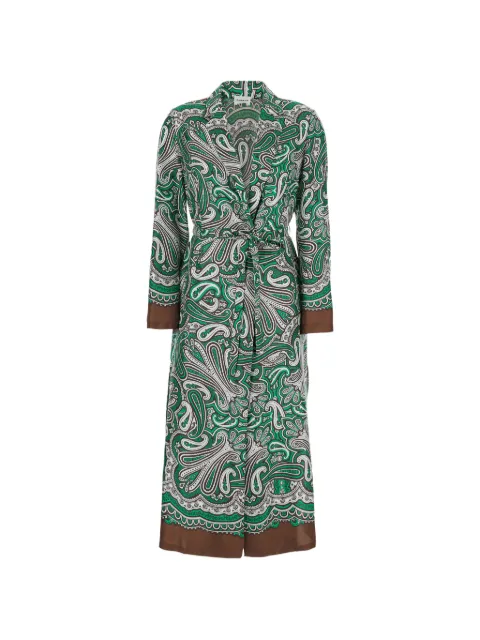 P.A.R.O.S.H. paisley-pattern midi dress
