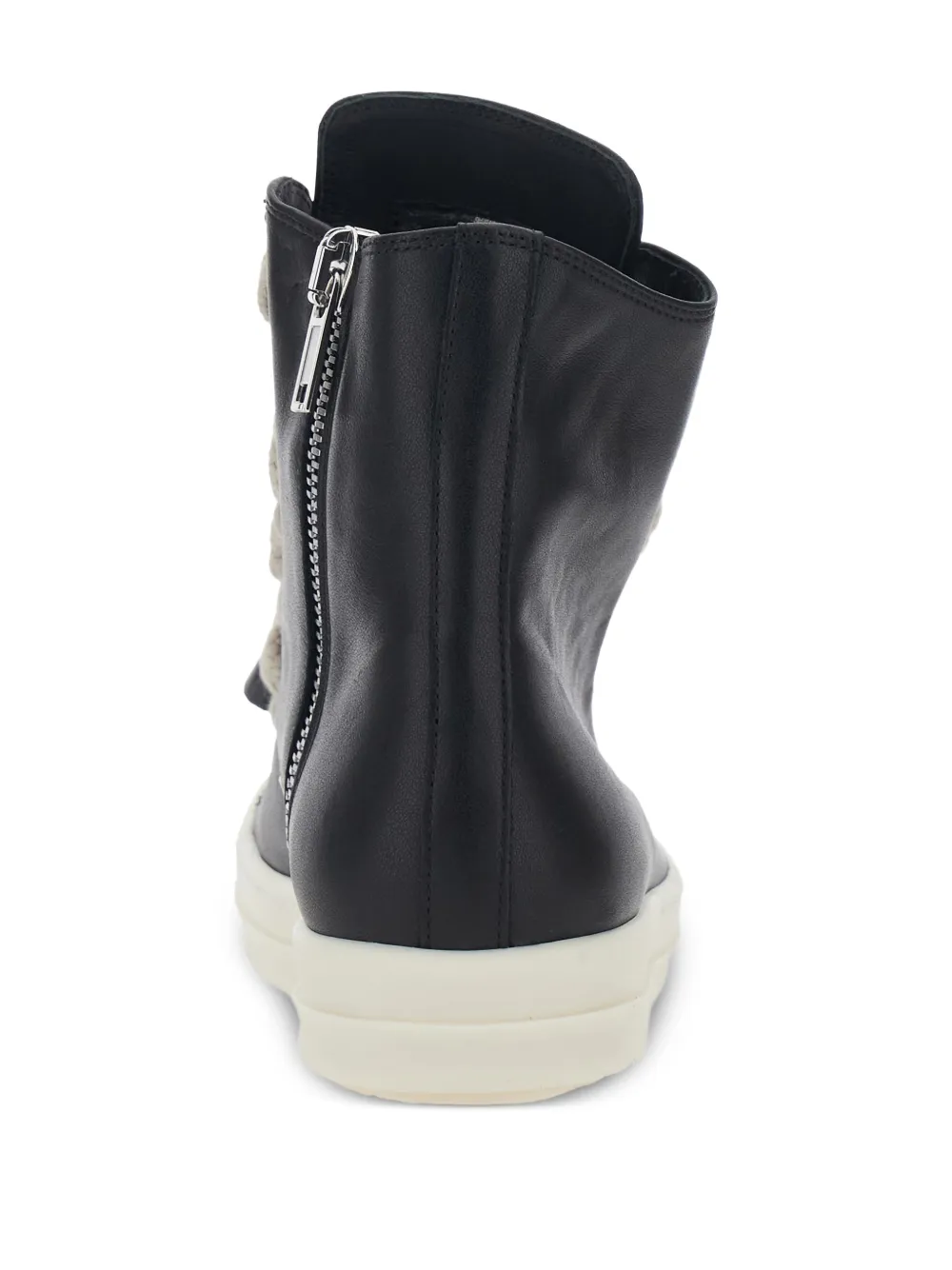 Rick Owens eyelet lace-up sneakers Zwart