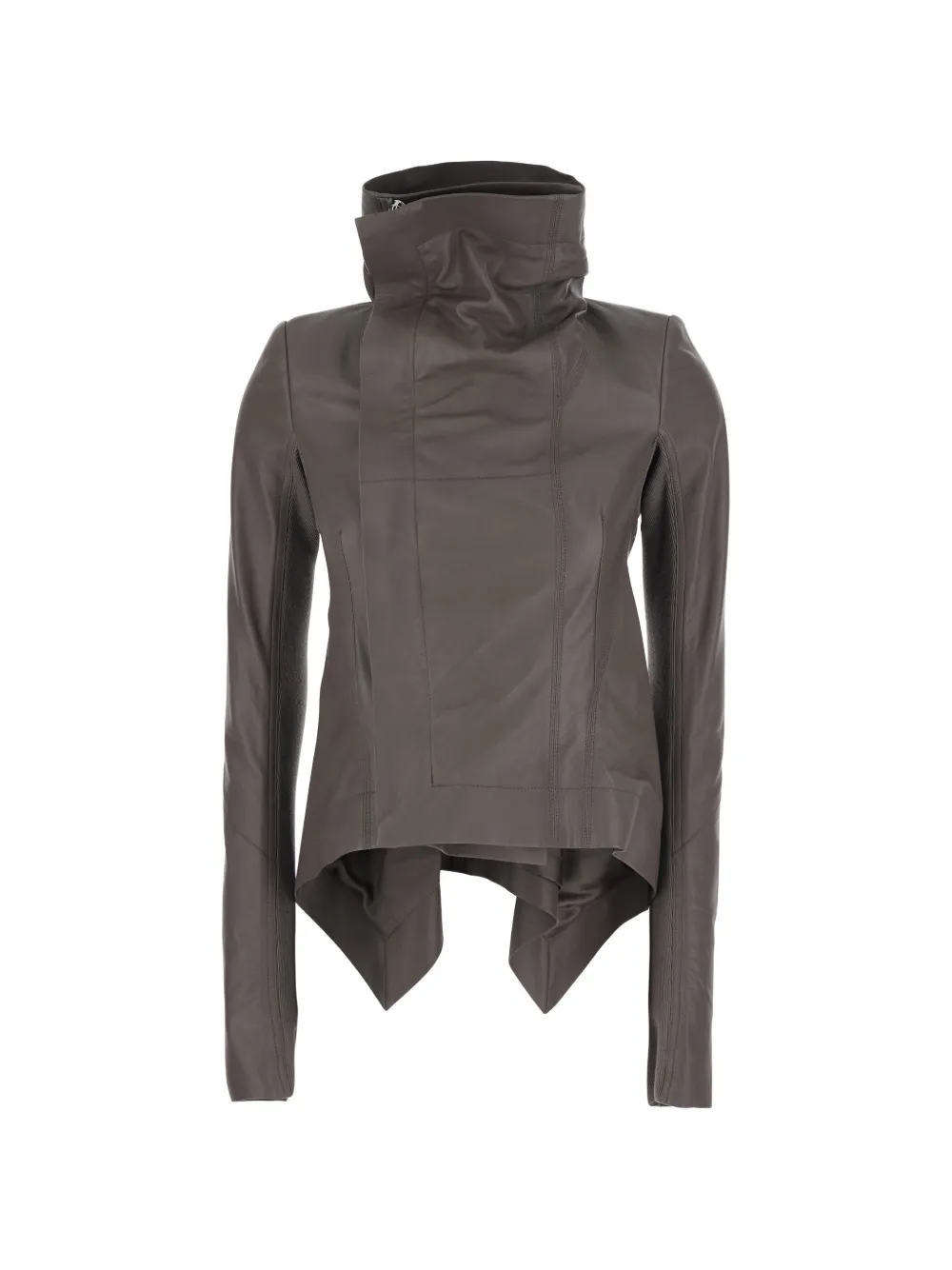 Rick Owens Naska funnel-neck jacket - Grigio