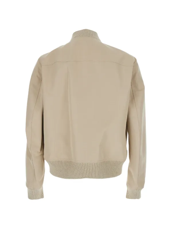 Rick Owens Heizer Flight zip-fastening Jacket | Neutrals | FARFETCH SG