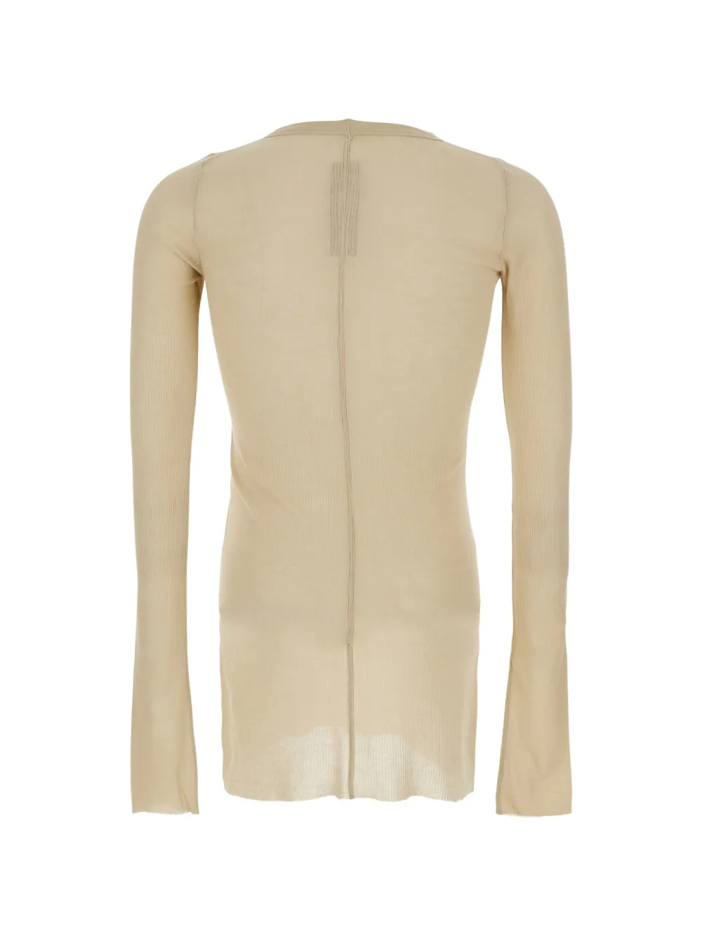 Rick Owens T-shirt met lange mouwen Beige