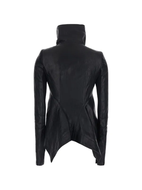 レザー 変形ジャケット バラクラバ ekam風 rickowens風 archive leather jacket 変形ジャケットrickowens - メルカリ