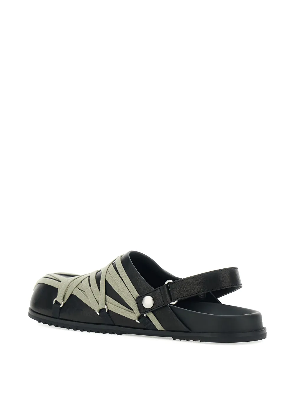 Rick Owens Temple Megalace mules Zwart