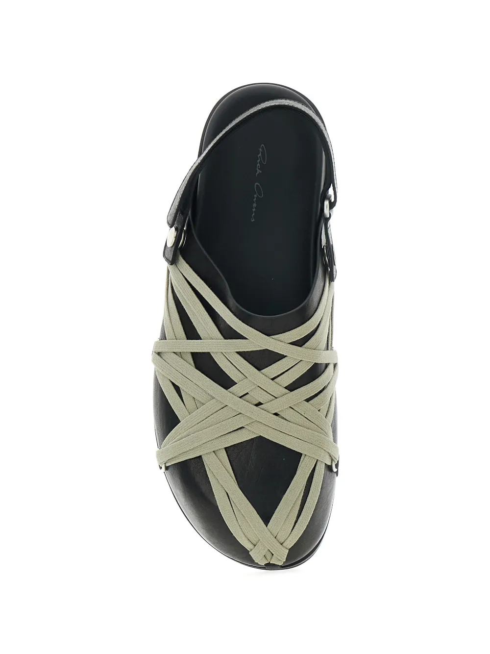 Rick Owens Temple Megalace mules Zwart