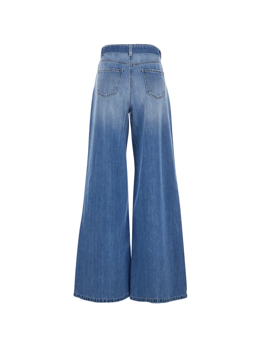  Twinset Belt Flared Jeans - Blue 