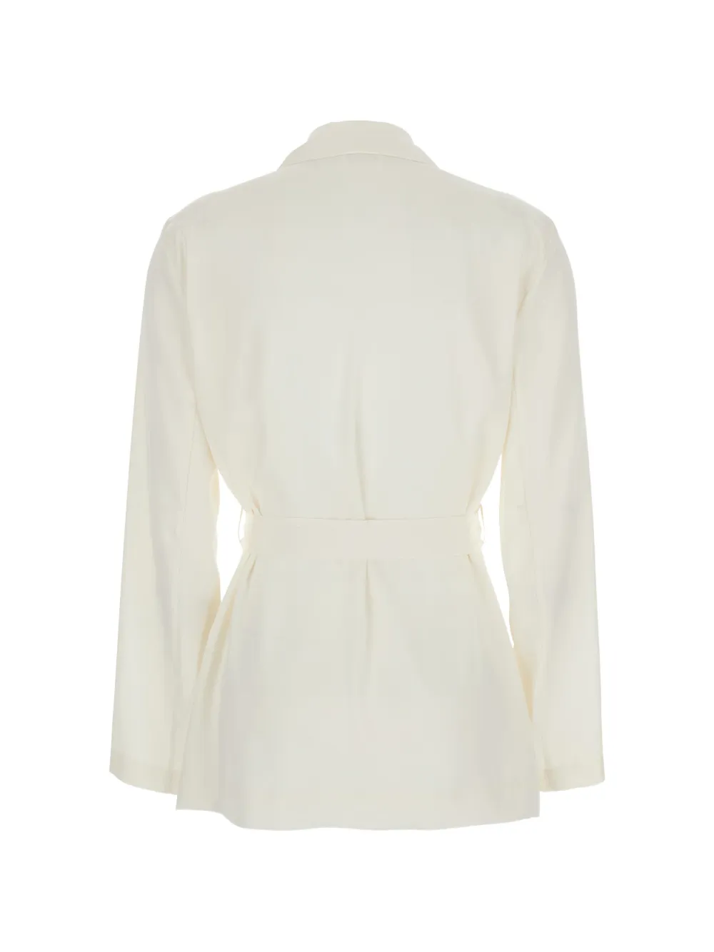  P.a.r.o.s.h. Tie-waist Jacket - White 