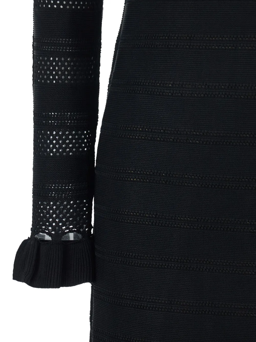 TWINSET Jurk met ruches Zwart