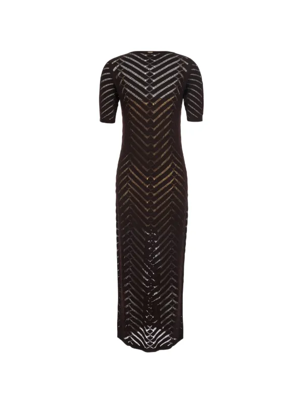 black and brown chevron dress Buy Reiss Black/Brown Georgie Chevron-Stripe Ruched Midi Dress from Next USA