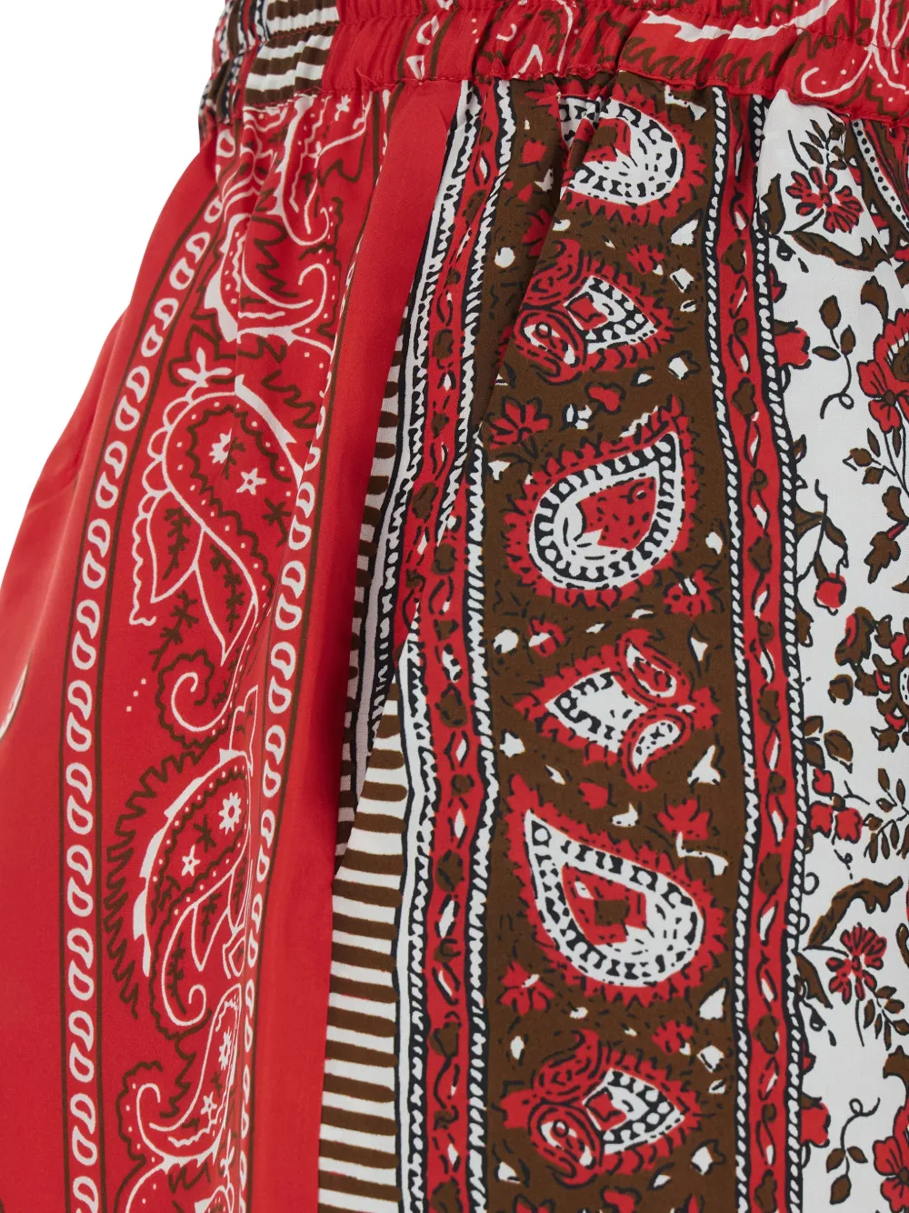 P.A.R.O.S.H. Shorts met print Rood