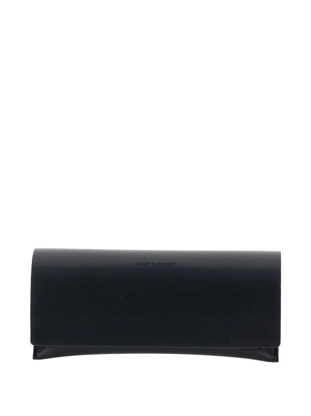 Saint Laurent Eyewear Zonnebril met geometrisch montuur en logo Bruin