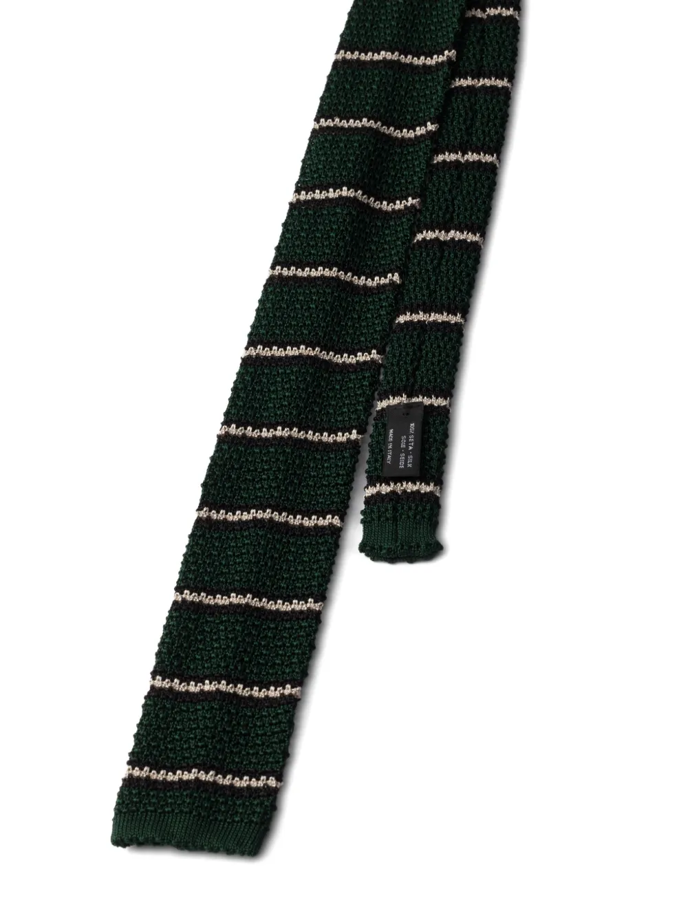 Prada striped-pattern silk tie | Image 2