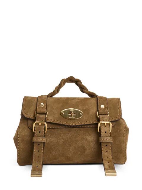 Mulberry braided handle tote bag