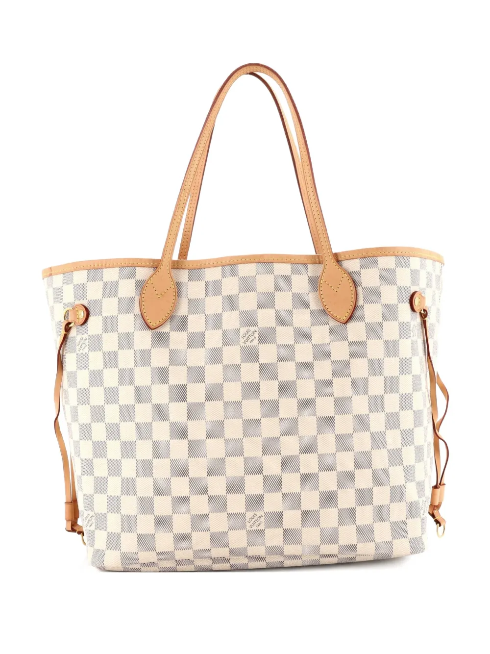 Louis Vuitton Pre-Owned Neverfull NM Damier MM tote bag - Bianco