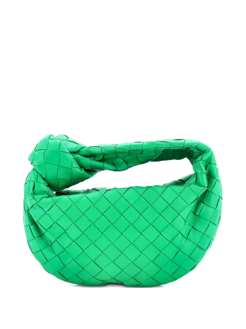 Bottega Veneta Pre-Owned BV Jodie Intrecciato Nappa Mini hobo bag - Verde