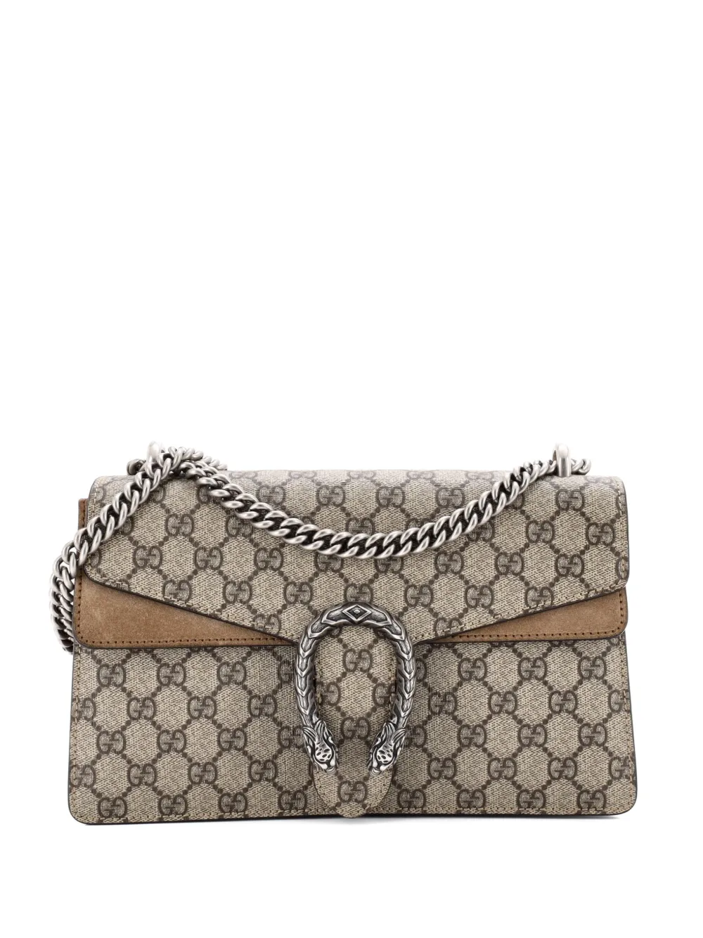 Gucci Pre-Owned Dionysus Bag GG Coated Canvas Small shoulder bag - Marrone