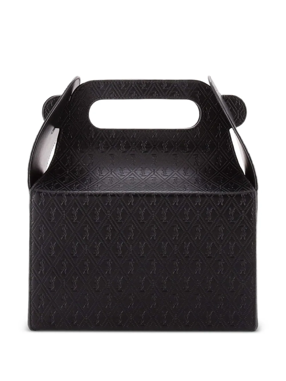 Saint Laurent Pre-Owned bolsa satchel Take-Away Box Bag Monogram All Over Leather | Estilos de archivo | Image 2