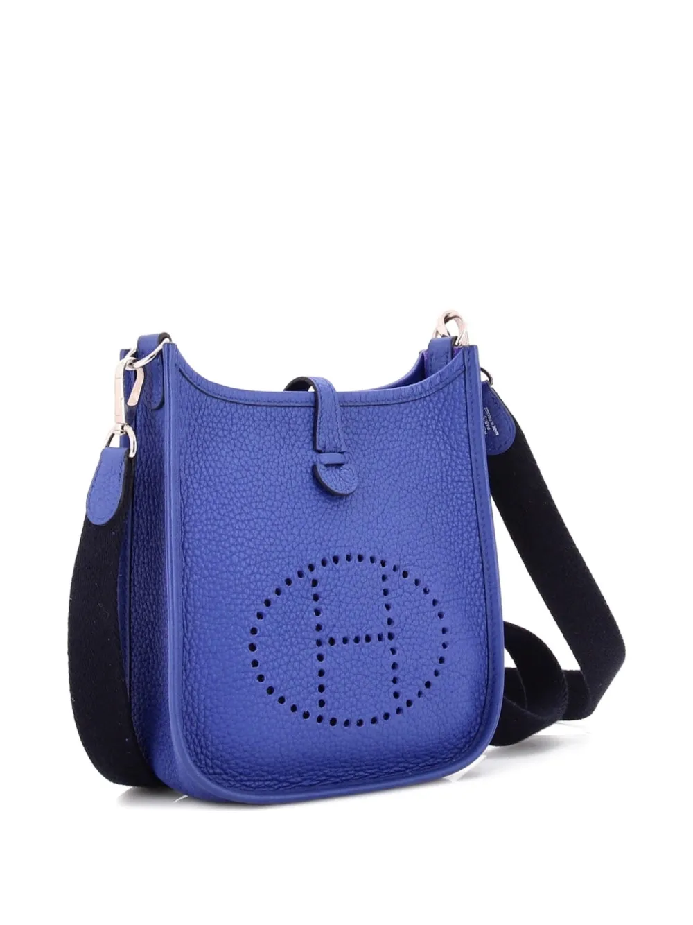 Hermès Pre-Owned Evelyne Bag Gen III Clemence TPM crossbody bag - Blue