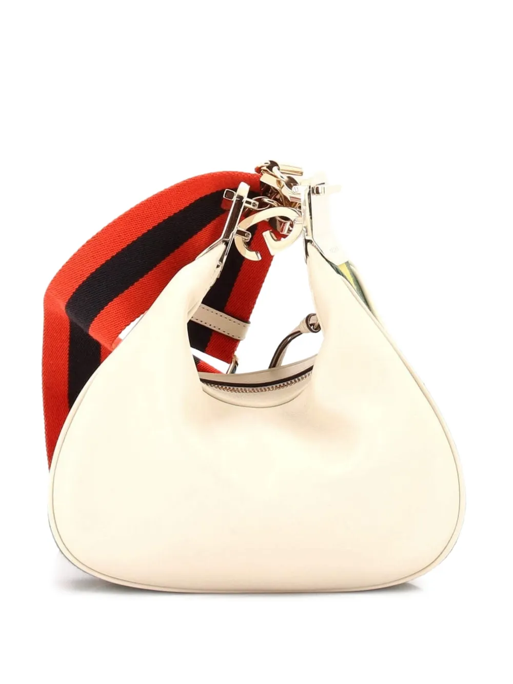 Gucci Pre-Owned Borsa a spalla Attache piccola in pelle con tracolla - Toni neutri