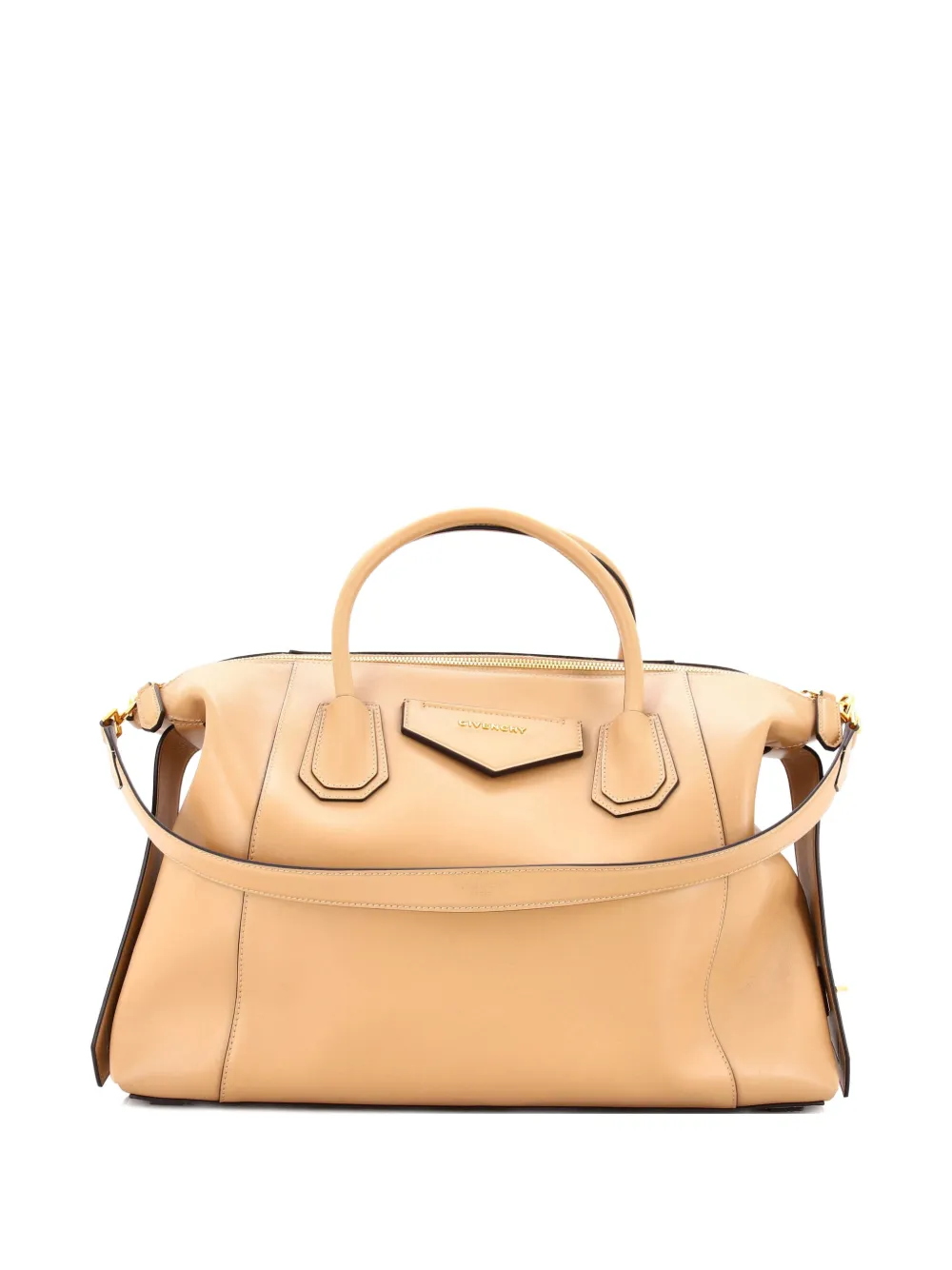 Givenchy Pre-Owned Antigona Soft Bag Leather Medium satchel | Neutrals | Image 1