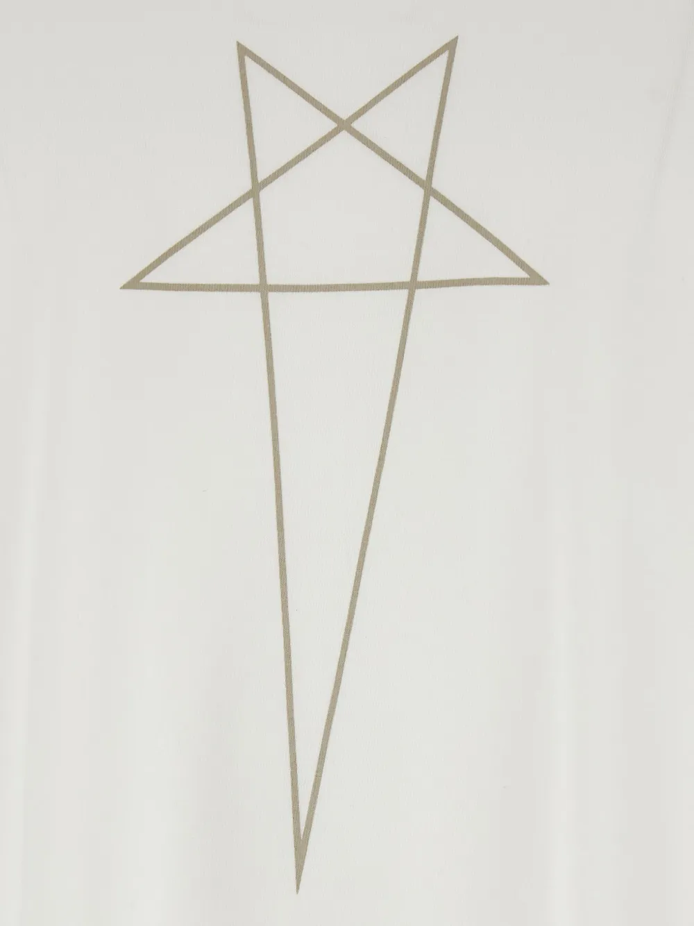 Rick Owens DRKSHDW T-shirt met logoprint en ronde hals Wit