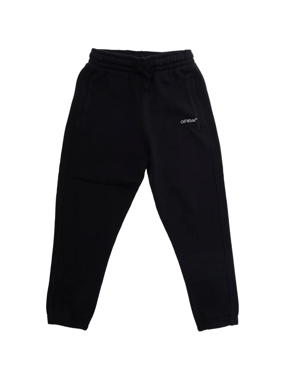 Off-White Kids Bookish Diagonal track pants - Nero