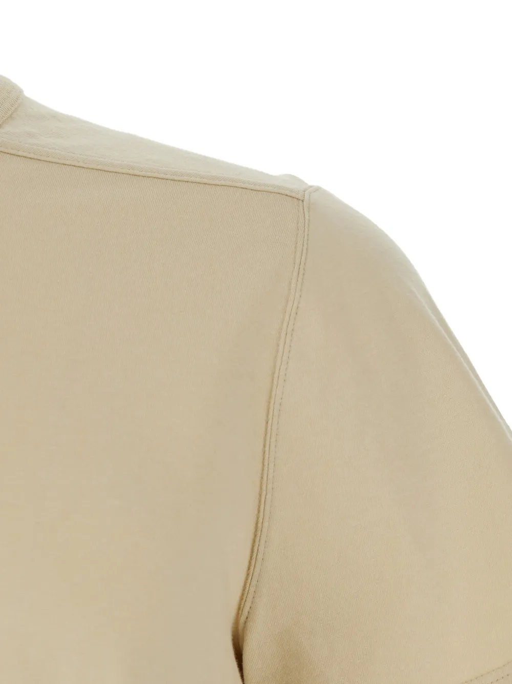 Rick Owens T-shirt met ronde hals Beige