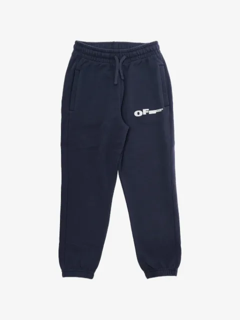 Off-White Kids drawstring logo-print track pants  