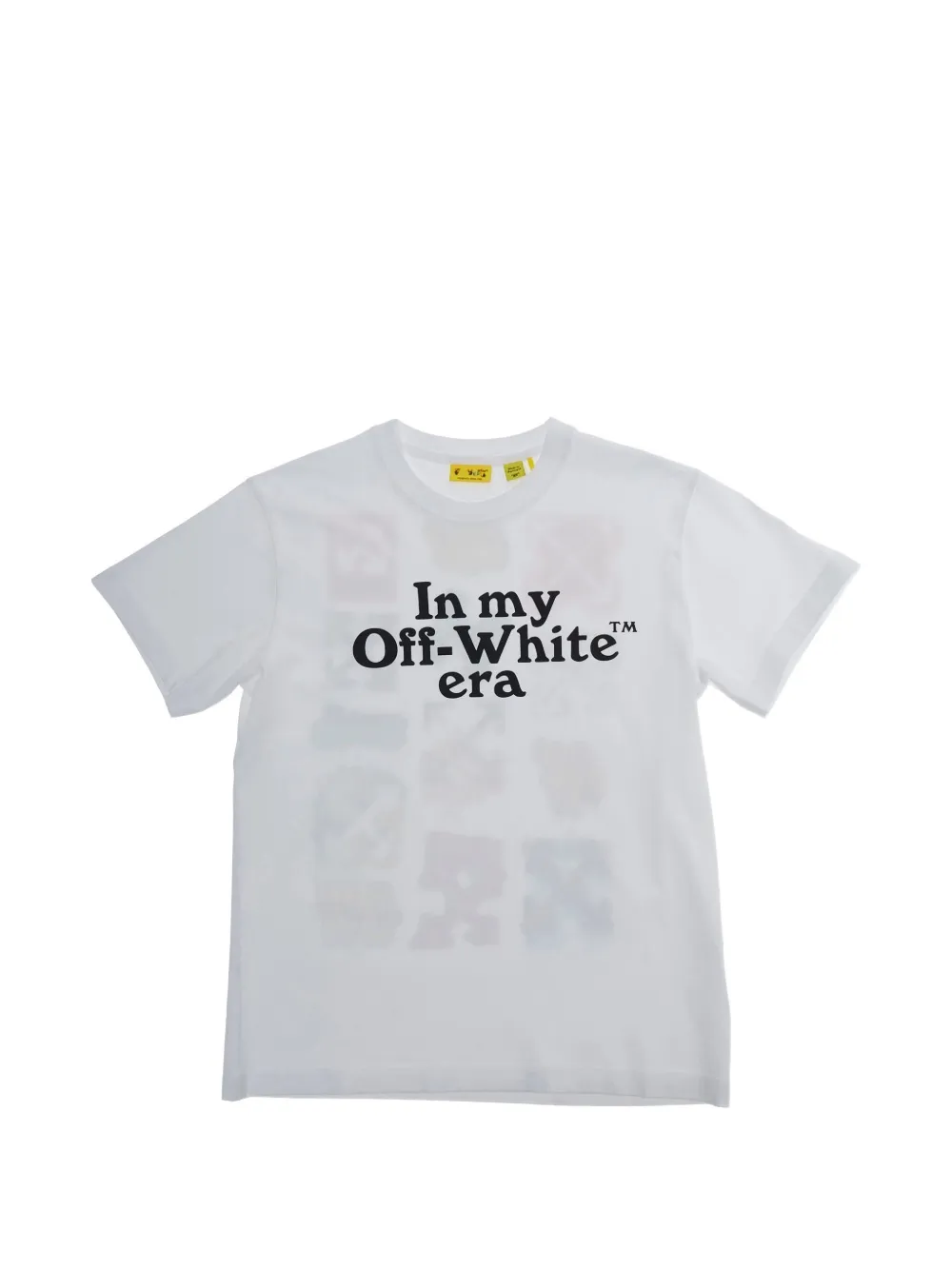 Off-White Kids Ow multilogo T-shirt - Bianco