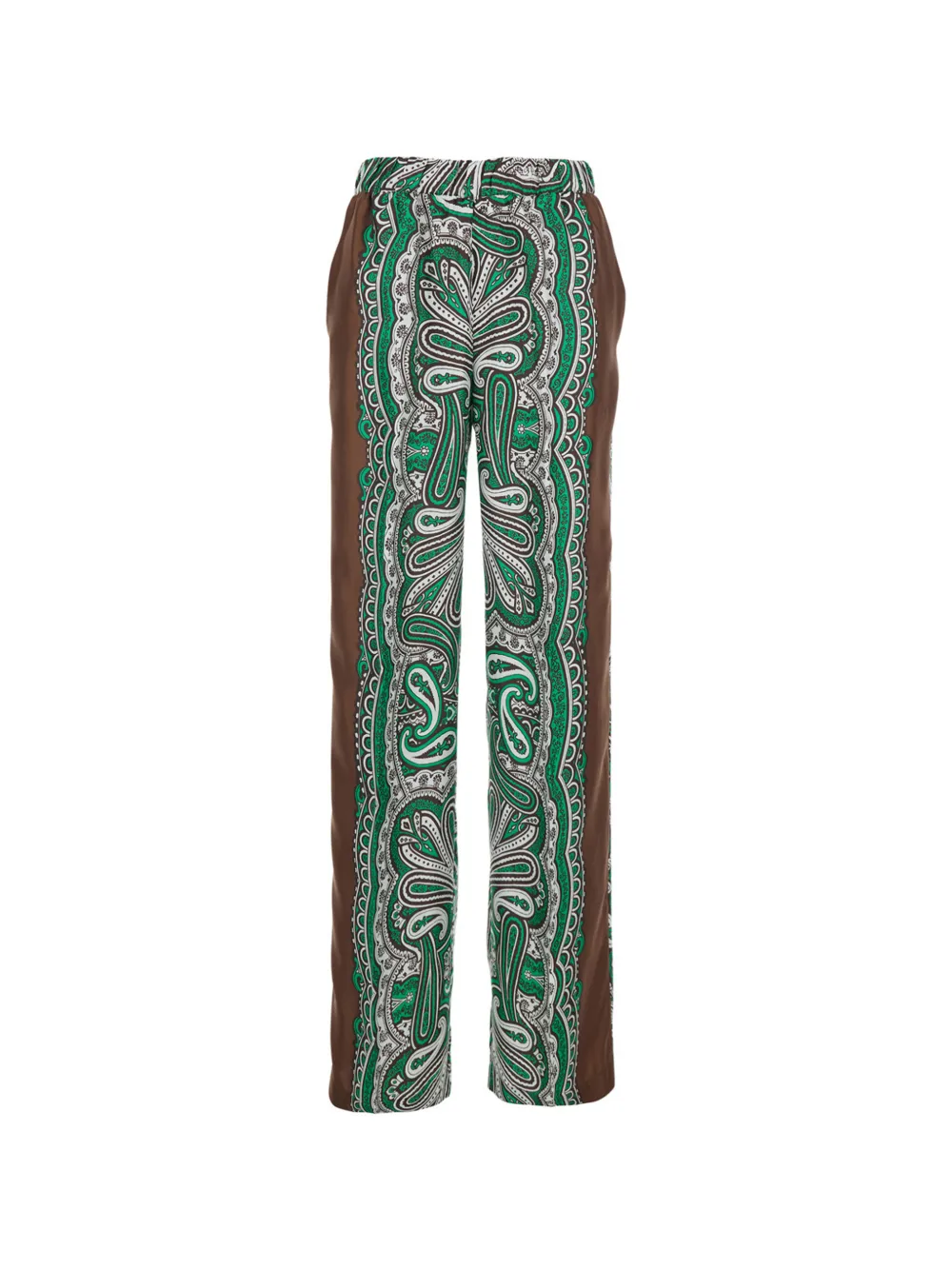 P.A.R.O.S.H. paisley-pattern trousers - Verde