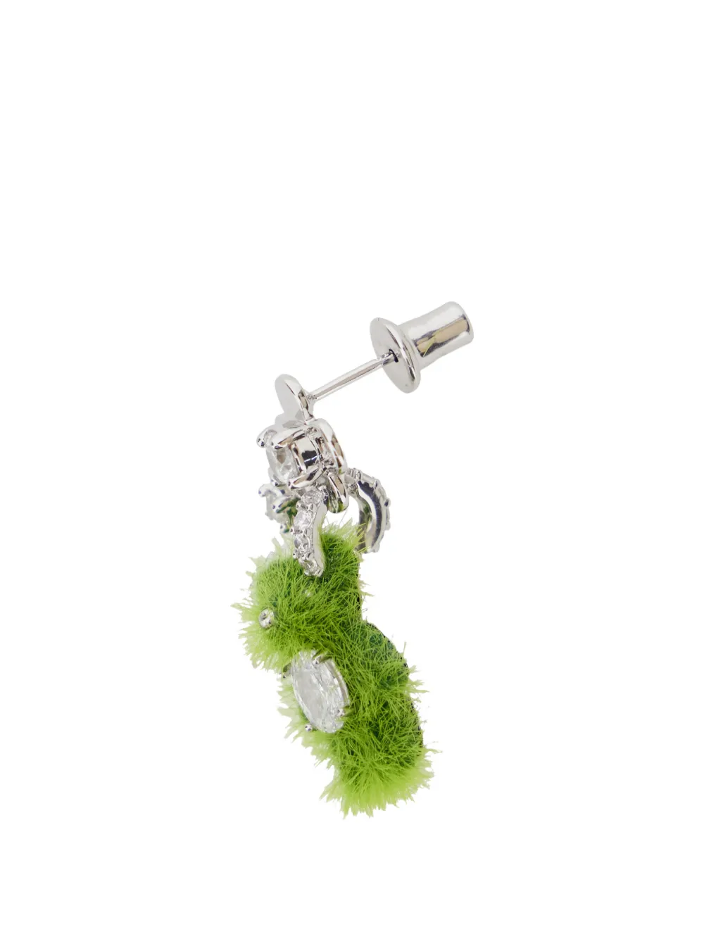  Yvmin Flower Silver Earrings 
