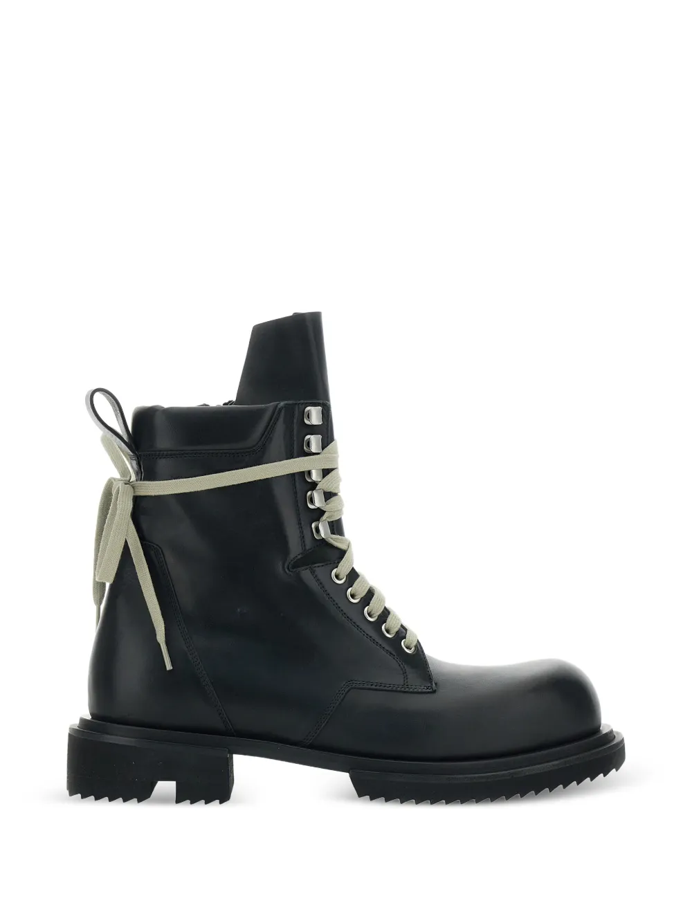 Rick Owens Low Army lace-up lug-sole boots - Nero