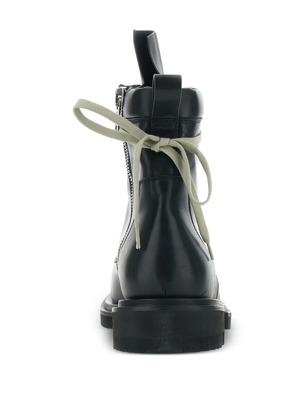 Low Army lace-up lug-sole boots