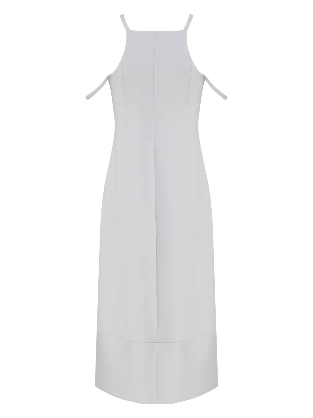 Gloria Coelho Midi-jurk met vierkante hals - Grijs