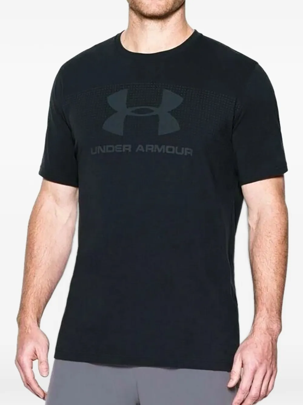 Under Armour logo shortsleeve T-shirt - Nero