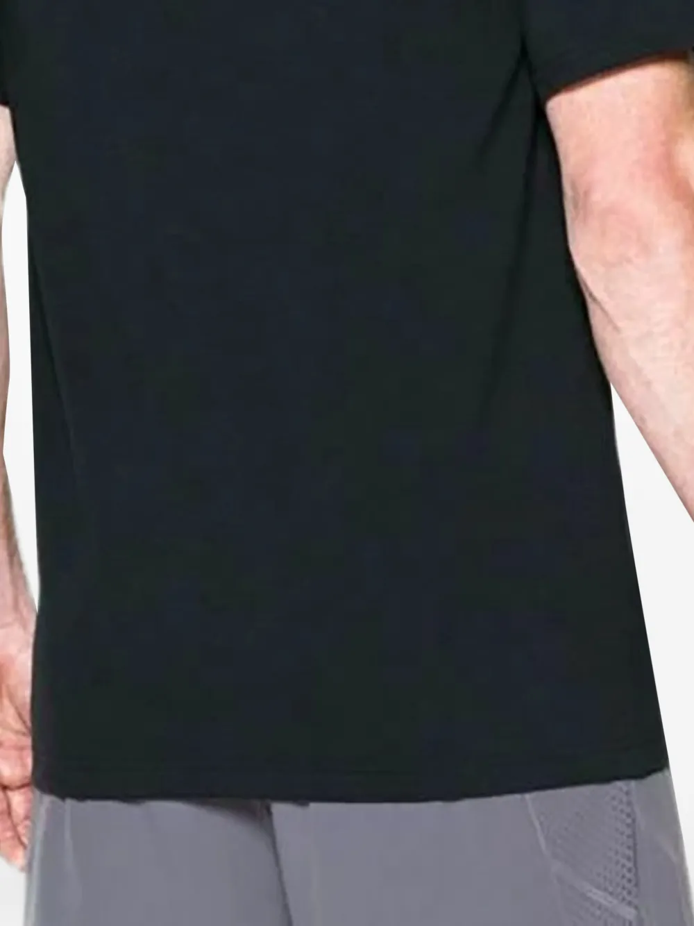 Under Armour logo shortsleeve T-shirt - Zwart