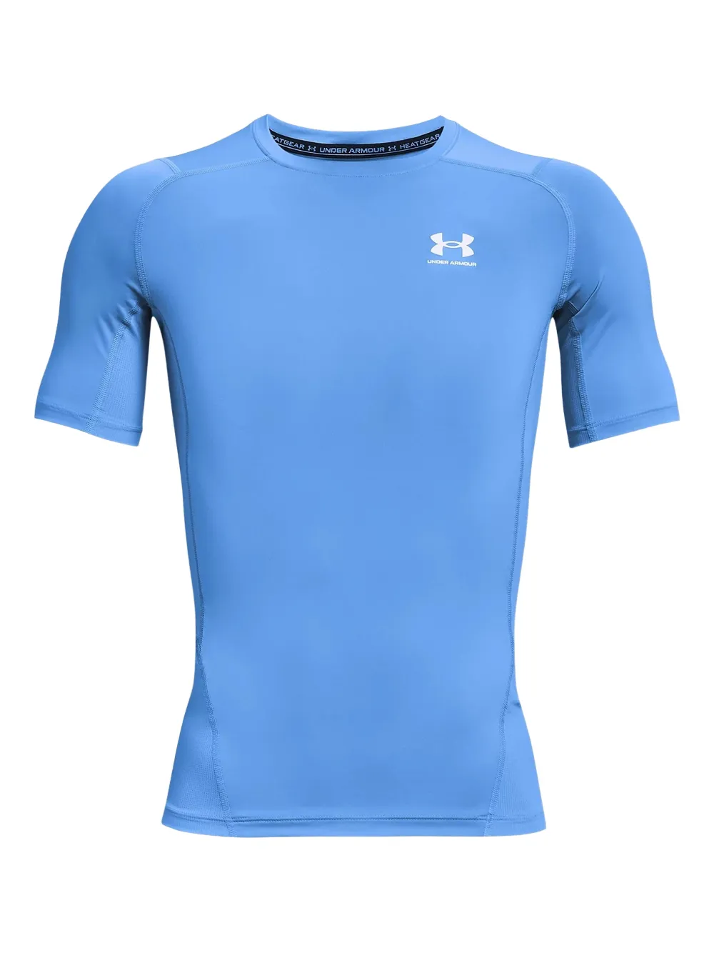 Under Armour logo-print compression T-shirt | Blue | Image 1