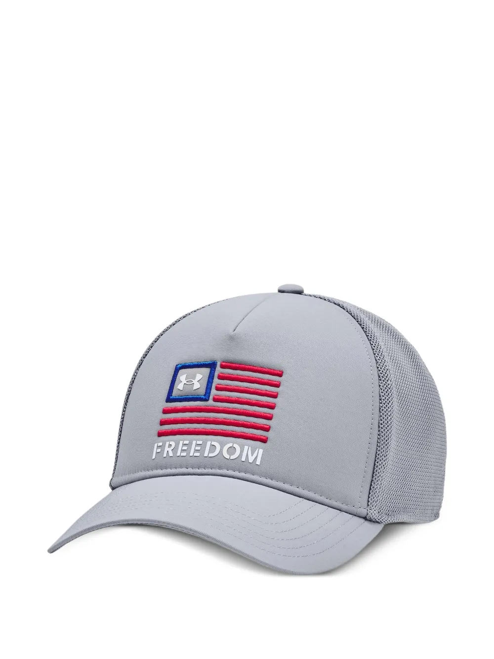 Under Armour Baseballkappe mit Freedom-Print - Grau