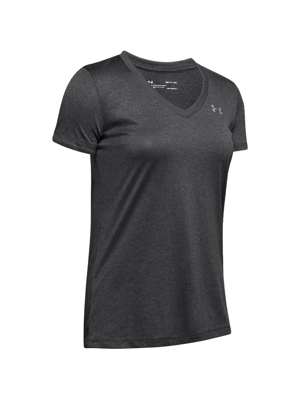 Under Armour V-neck short-sleeve T-shirt - Grau