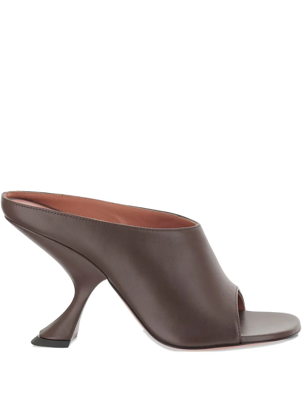 Amina Muaddi Uma sandals - Marrone