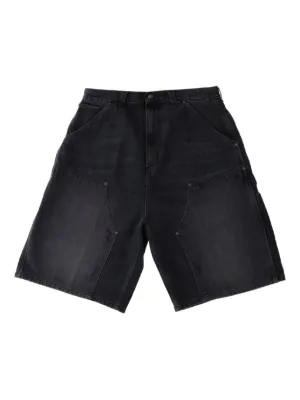 Carhartt WIP Double Knee Shorts | Black | FARFETCH CA