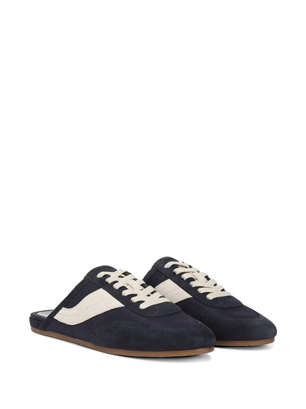 Vince Solstice muiltjes met kant Blauw