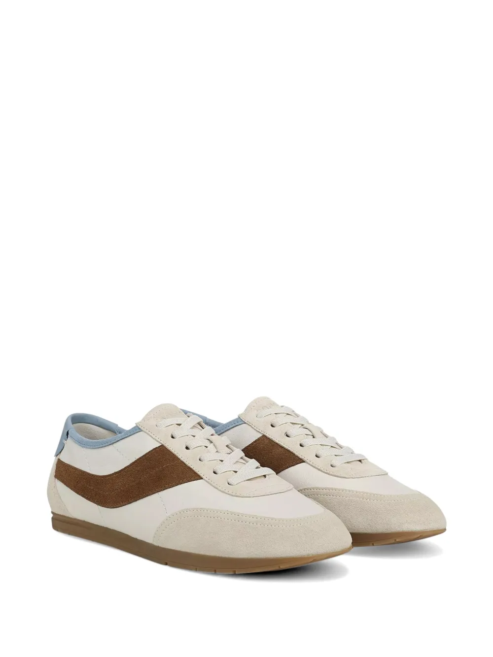 Vince LA Runner leren sneakers Beige