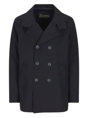 Stone Island ピーコート | ブラック | FARFETCH JP