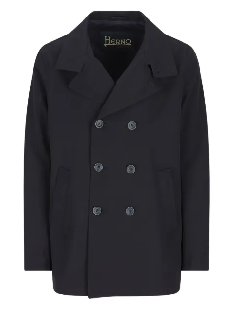 Herno double-breasted coat