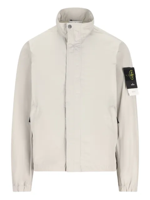 Stone Island high-neck patch jacket